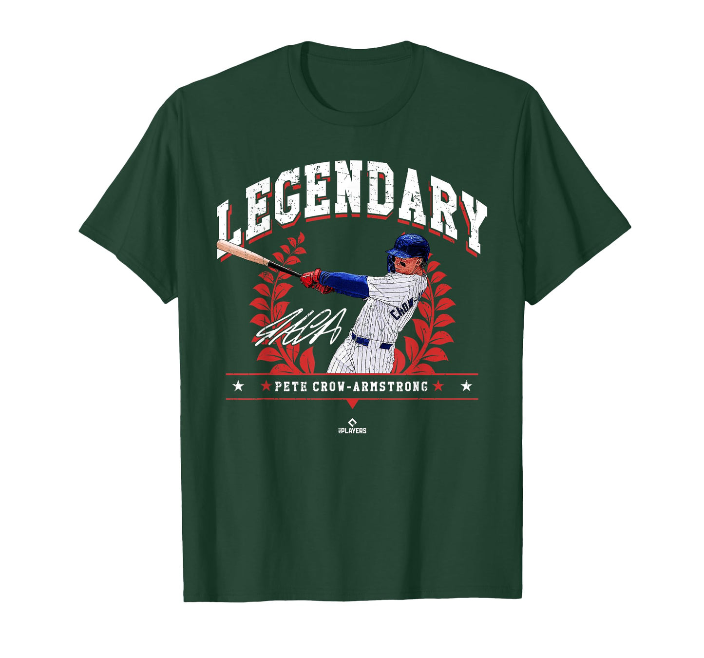Legendary Pete Crow Armstrong Chicago Baseball MLBPA T-Shirt