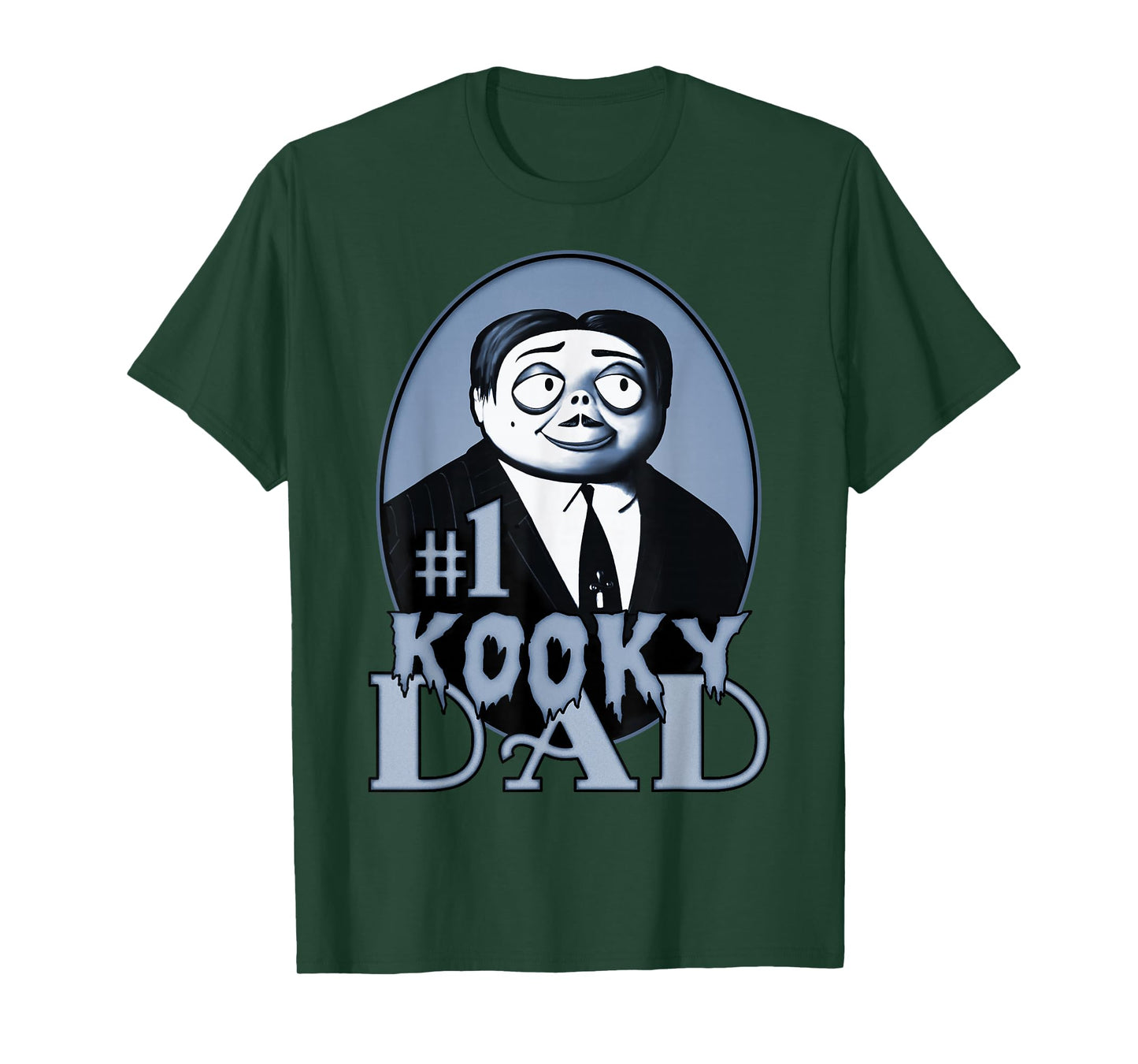 The Addams Family Father's Day Gomez Number One Kooky Dad T-Shirt