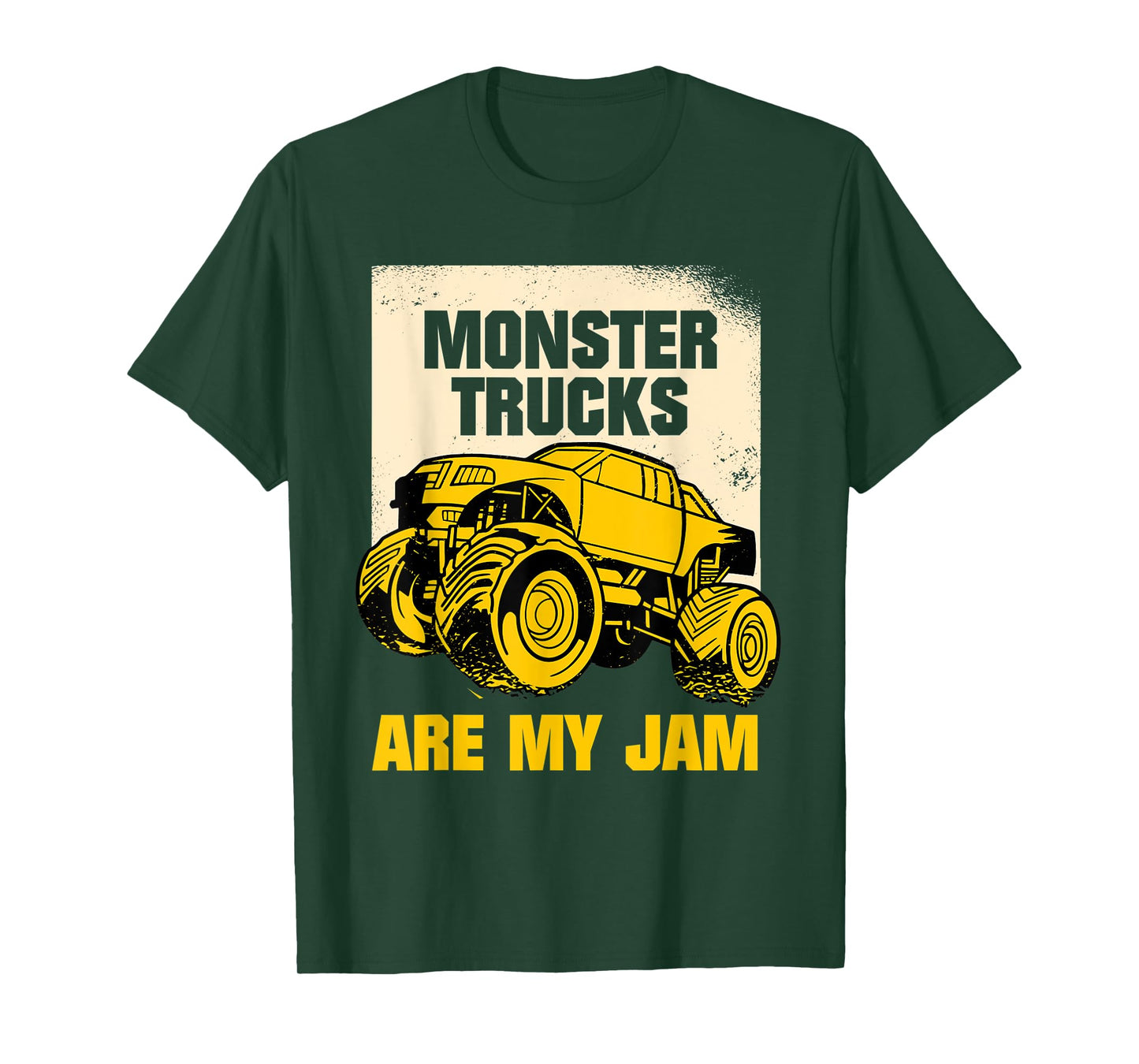 Monster Trucks Are My Jam Monster Truck T-Shirt