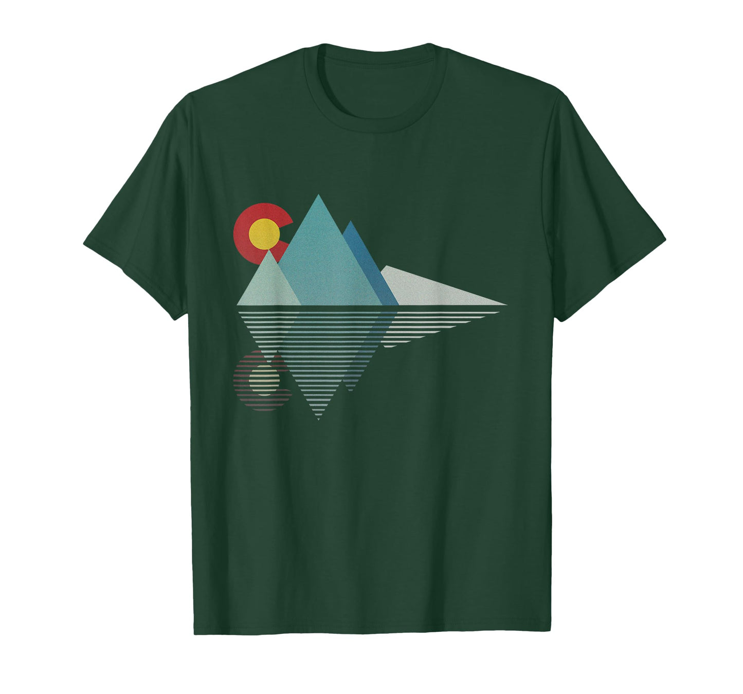 Colorado Flag Mountain T-Shirt