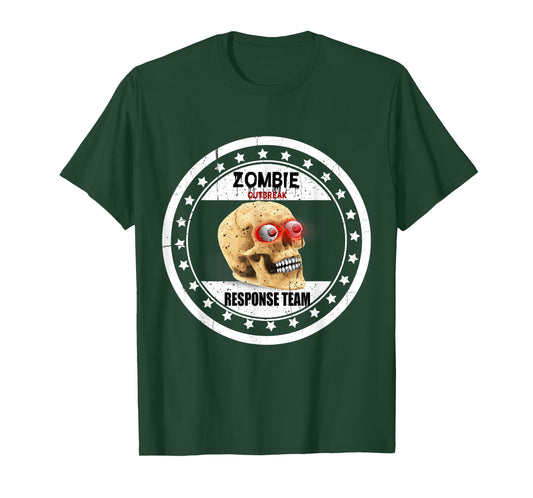 Awesome Zombie Outbreak Response Team T-Shirt