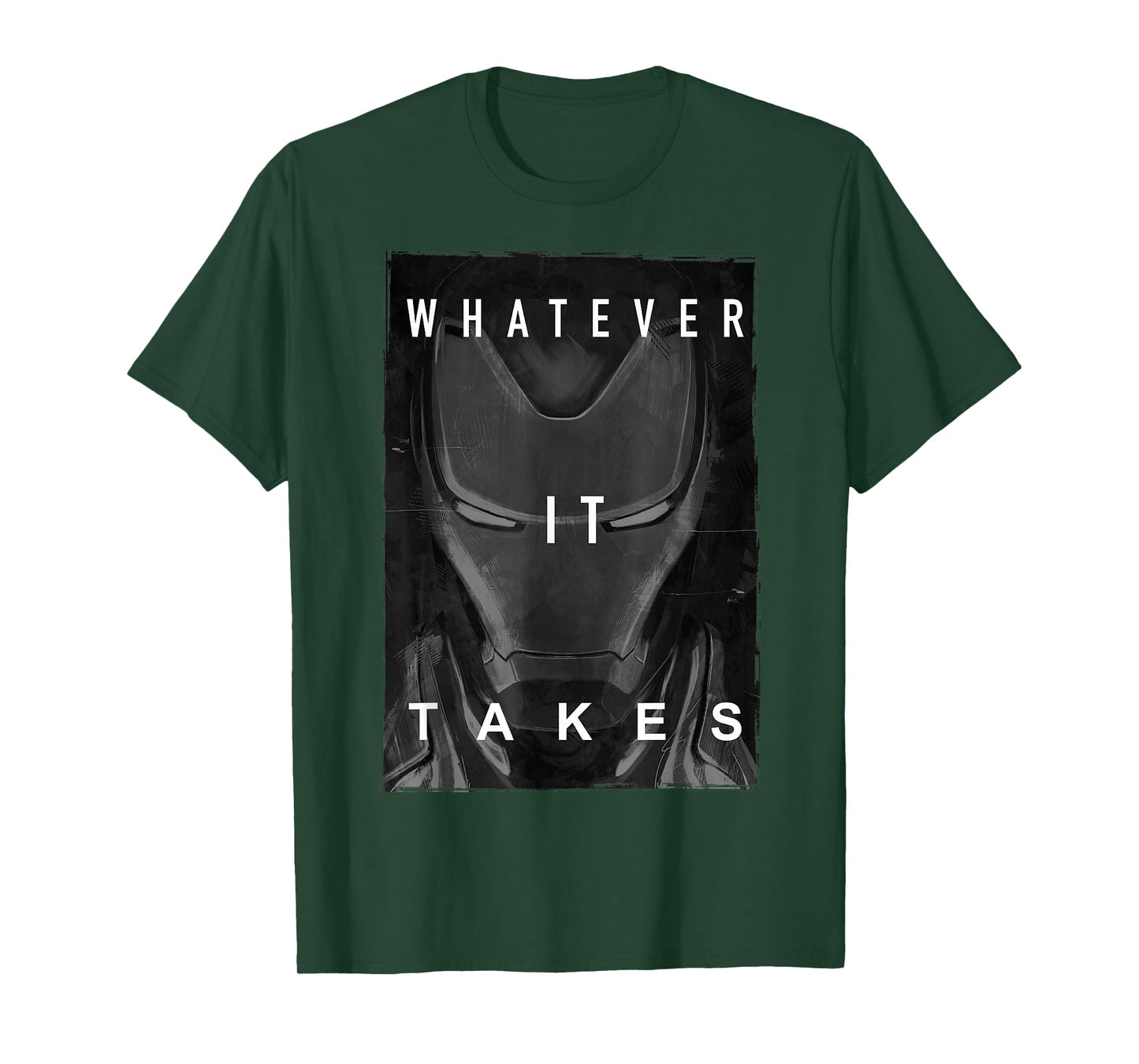 Marvel Avengers Endgame Iron Man Dark Poster T-Shirt