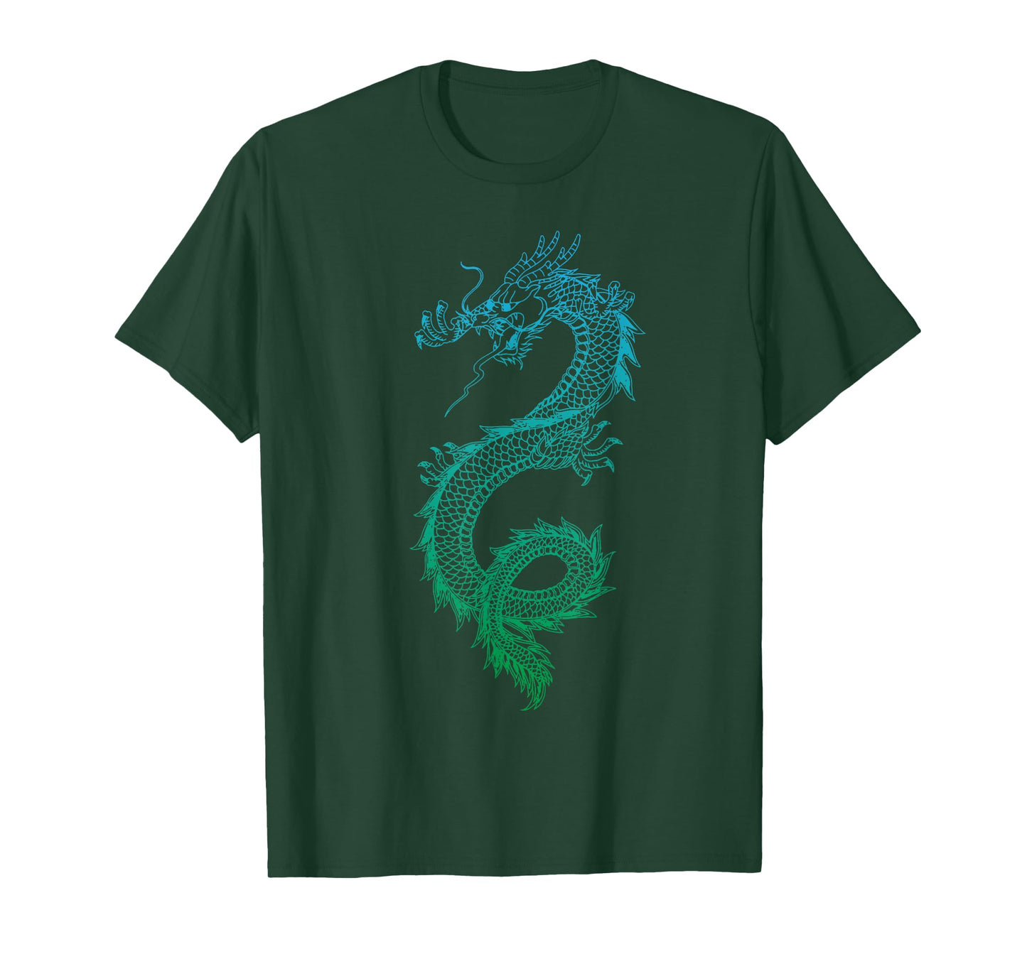 Awesome Asian Dragon Design T-Shirt