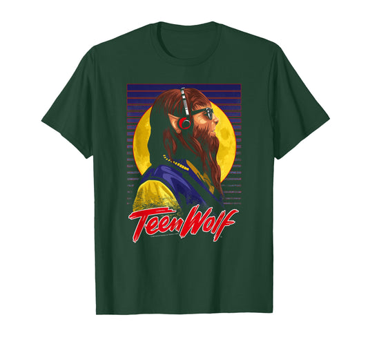 Teen Wolf Headphone Wolf T-Shirt