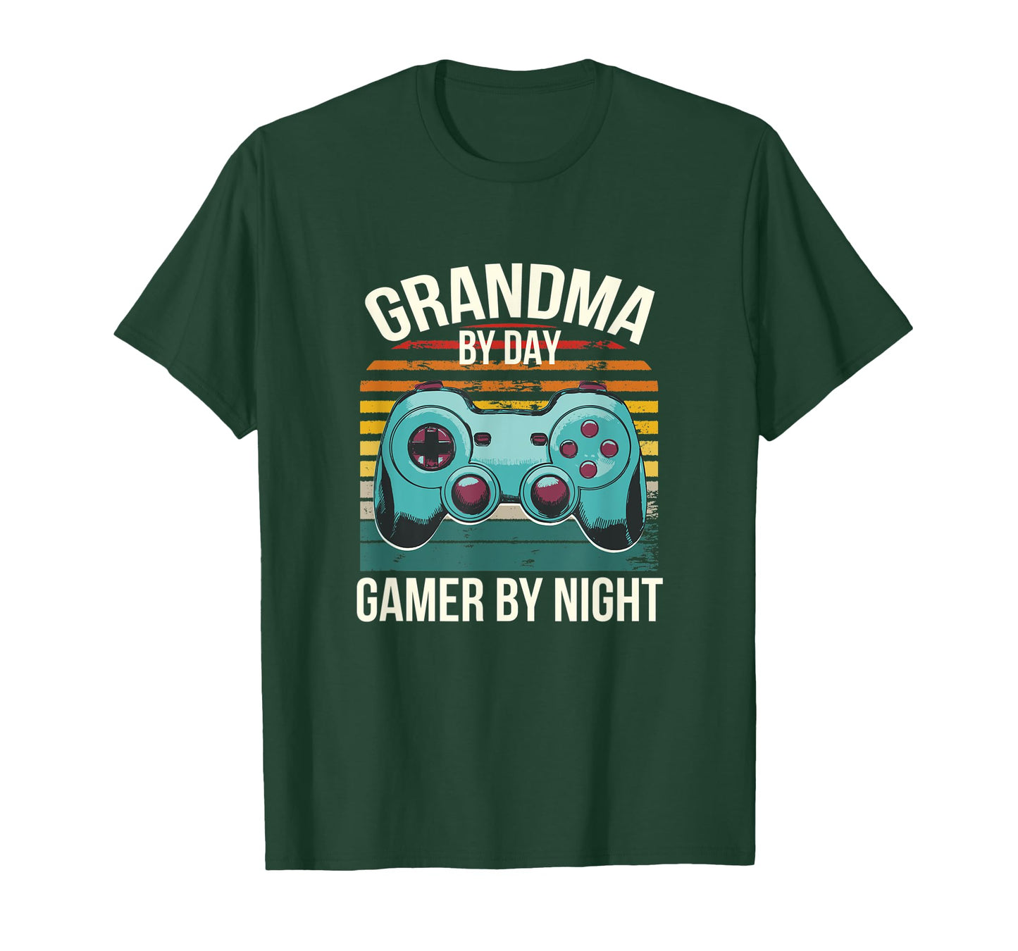 Grandma By Day Gamer By Night Grandma Gaming Gaming T-Shirt