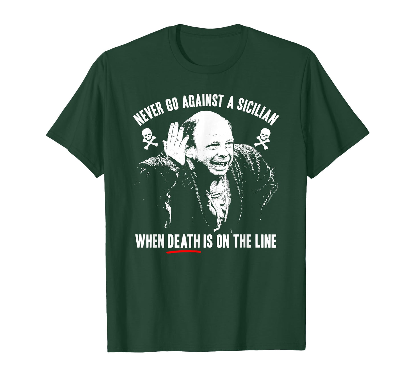 The Princess Bride Sicilian Quote with Photo T-Shirt