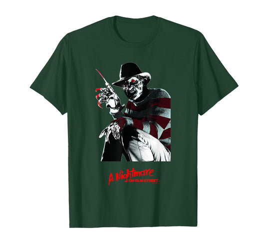 A Nightmare On Elm Street Halloween Creepy Freddy Krueger T-Shirt