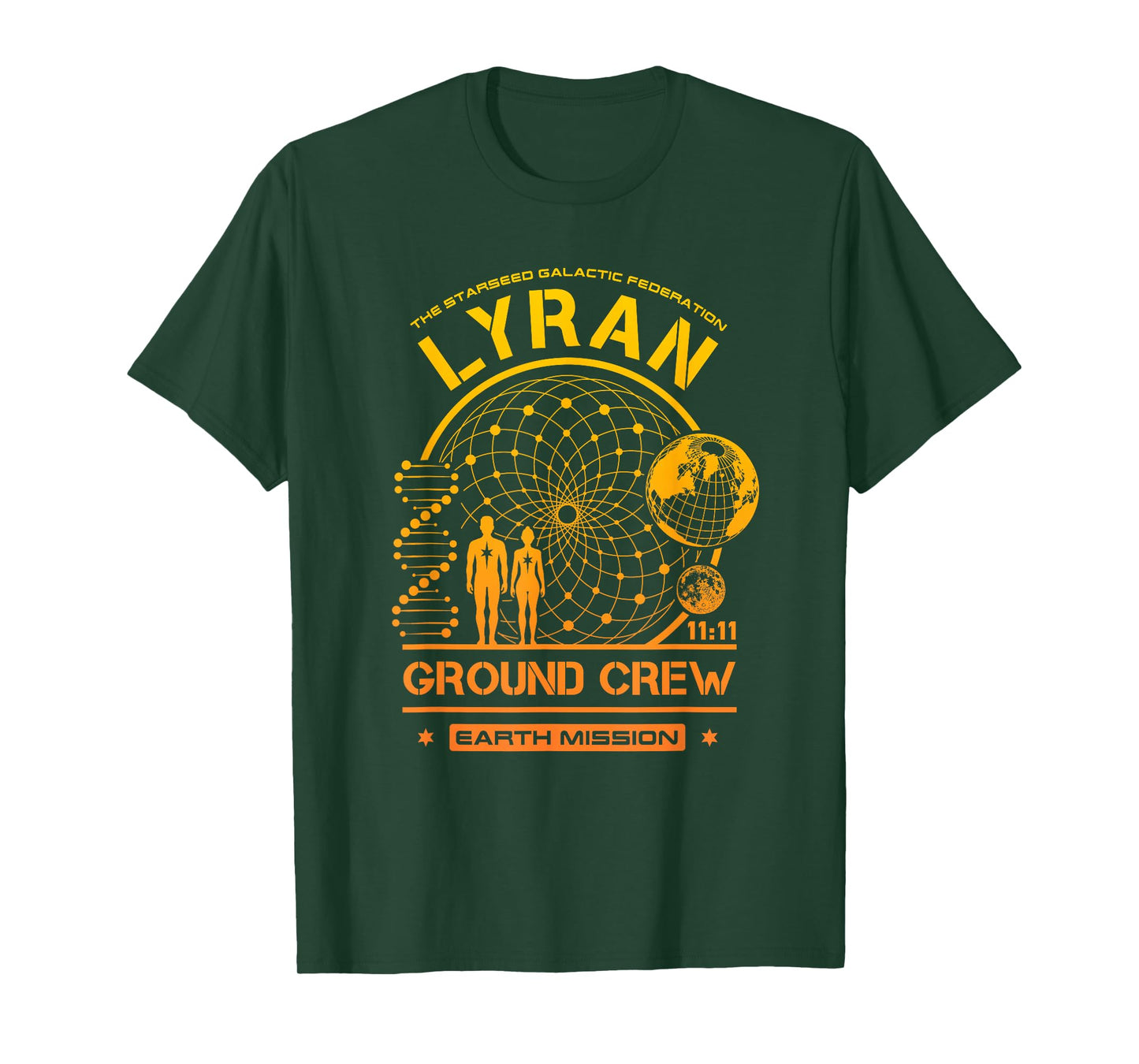 Lyran Starseed Earth Mission Ground Crew T-Shirt