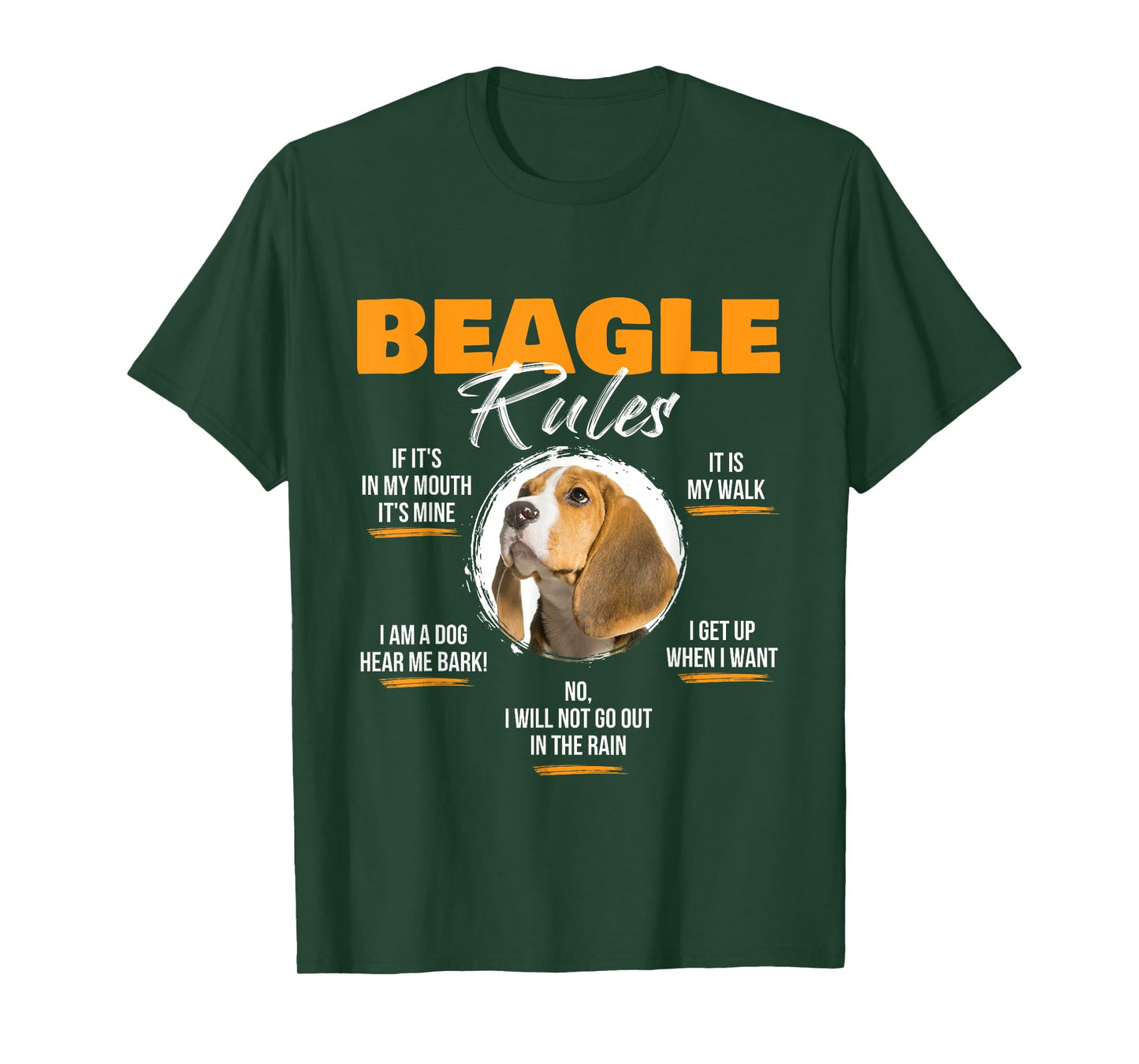 Beagle Rules - Dog Trainer Puppy Owner Veterinarian T-Shirt