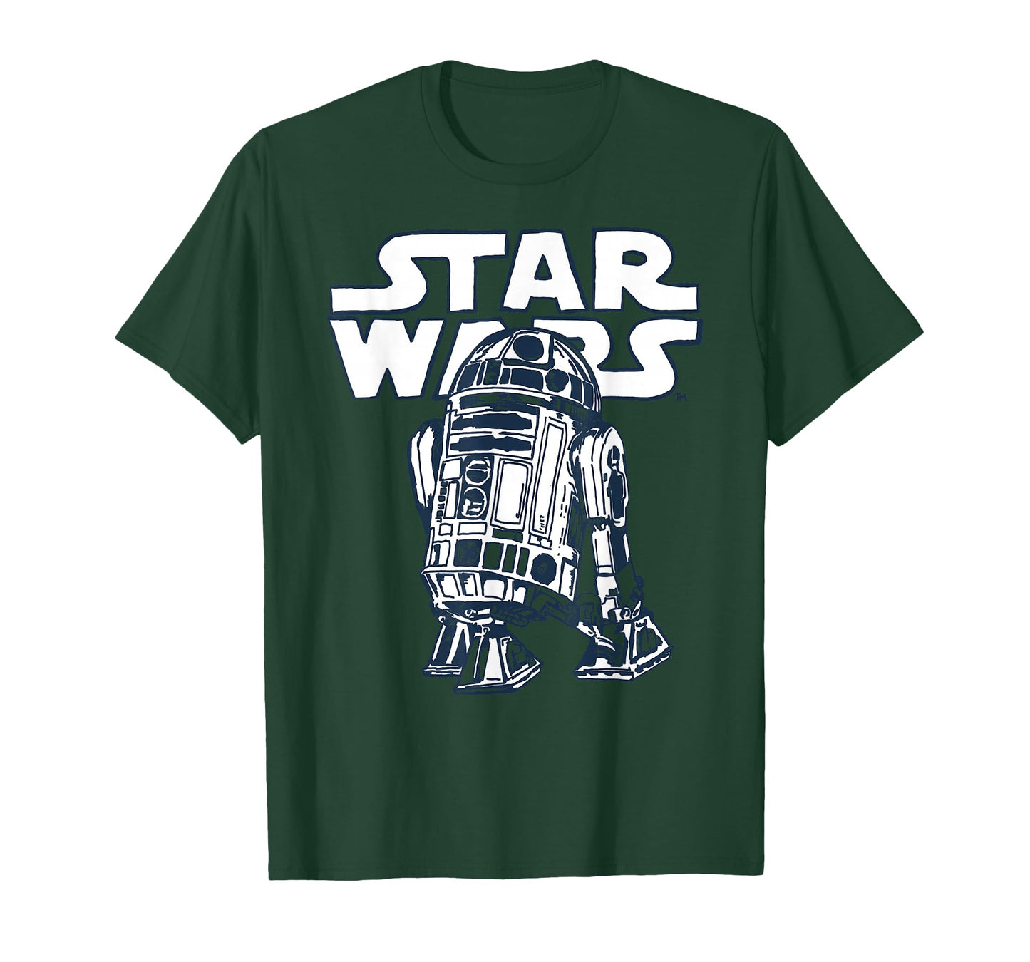 Star Wars R2-D2 Vintage Style Graphic T-Shirt C1 T-Shirt
