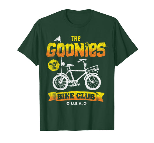 The Goonies - Bike Club Never Say Die USA T-Shirt