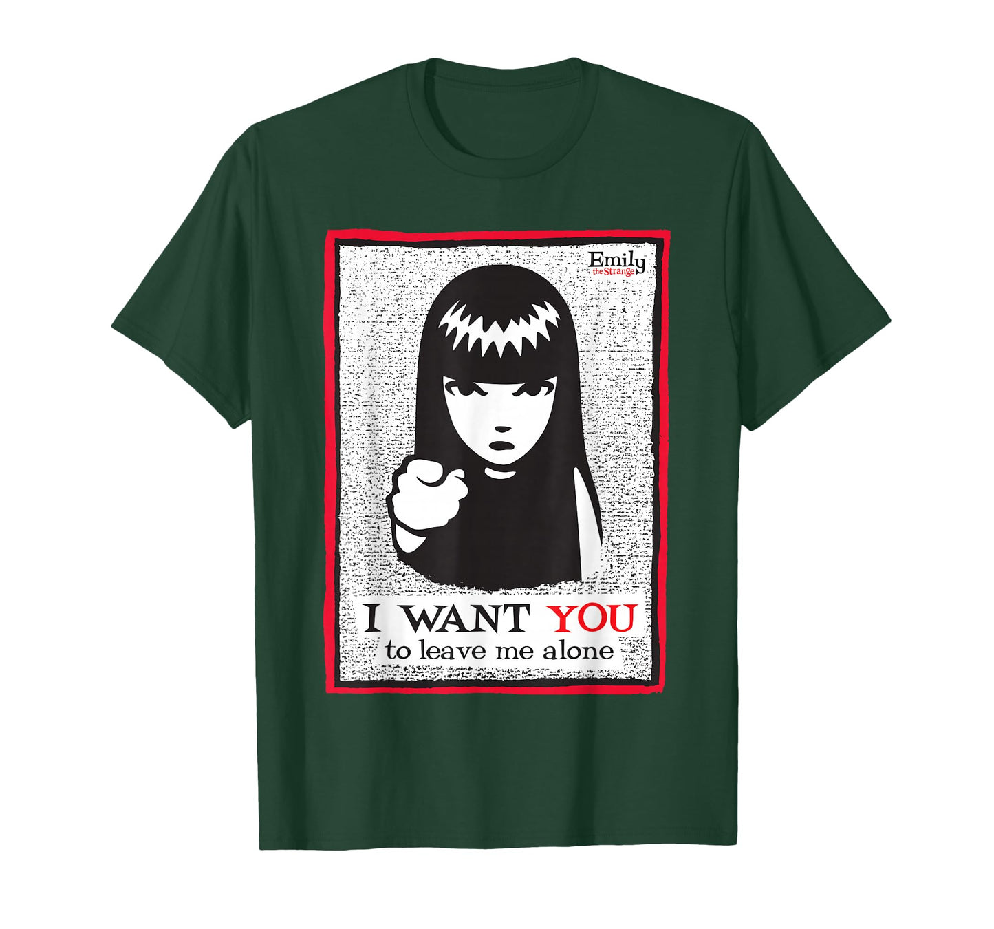 Emily The Strange I want You To Leave Me Alone T-Shirt