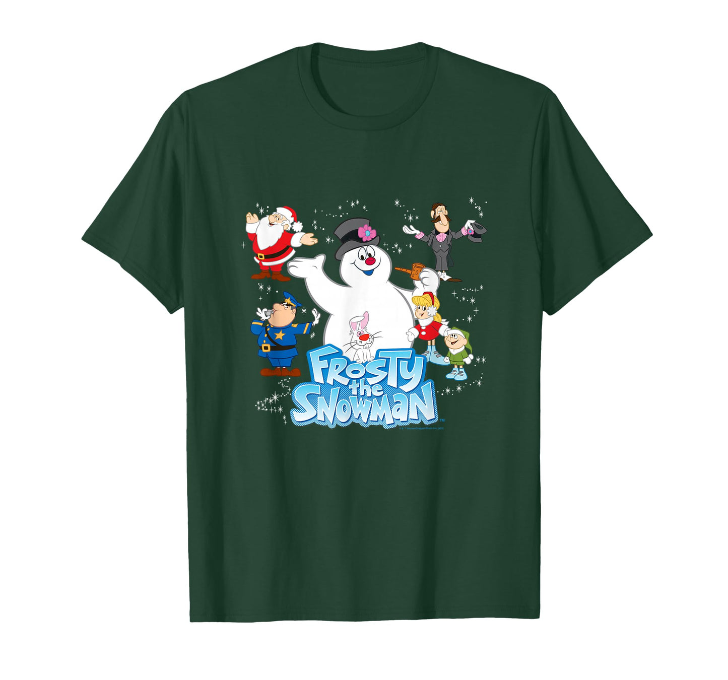 Frosty The Snowman - Frosty Cast T-Shirt