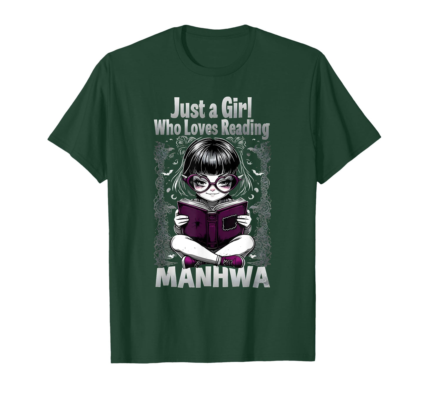Just a Girl Who Loves Reading Manhwa T-Shirt