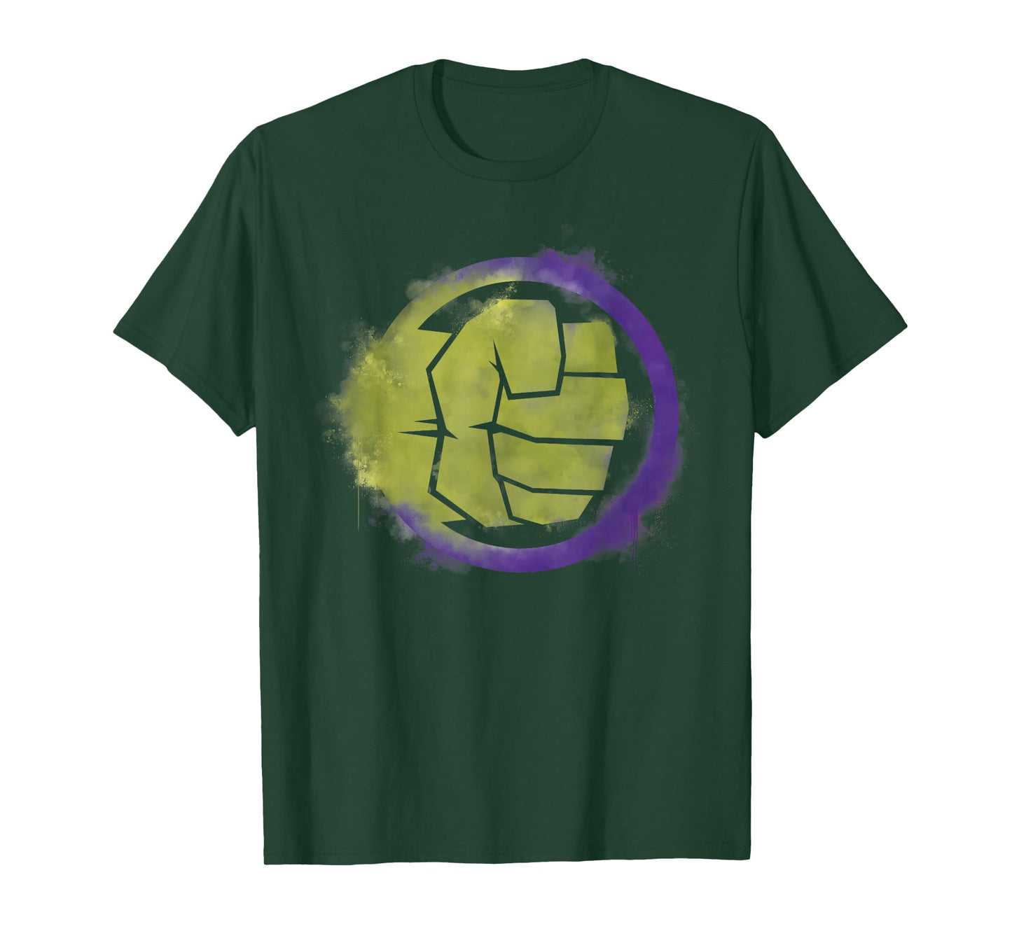 Marvel Avengers Endgame Hulk Spray Paint Logo T-Shirt