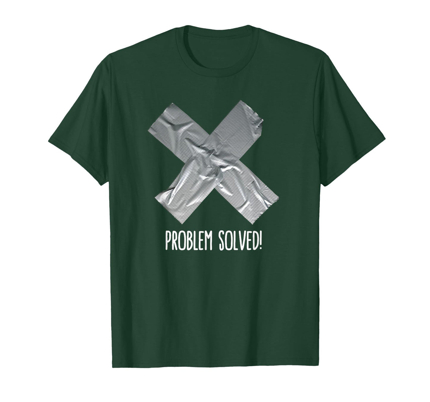 Funny Problem solved Duct tape / ducktape fix it T-Shirt T-Shirt