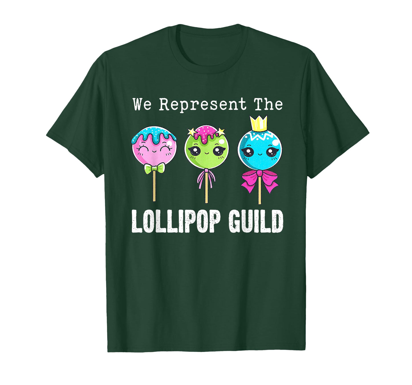 We Represent The Lollipop Guild Wizard-Of-Oz Cute Candy T-Shirt