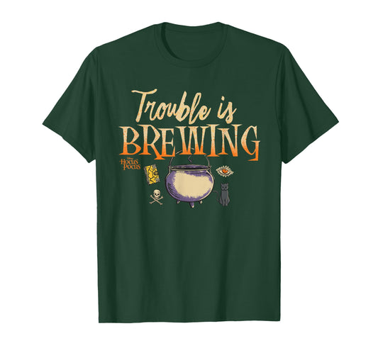 Disney Hocus Pocus Cauldron Trouble is Brewing T-Shirt