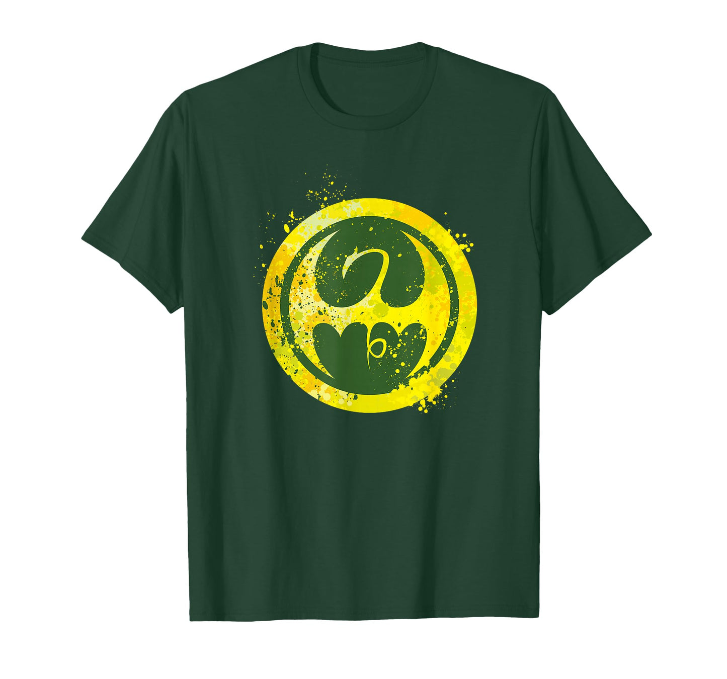 Marvel Iron Fist Dragon Splatter Comic Color Logo T-Shirt