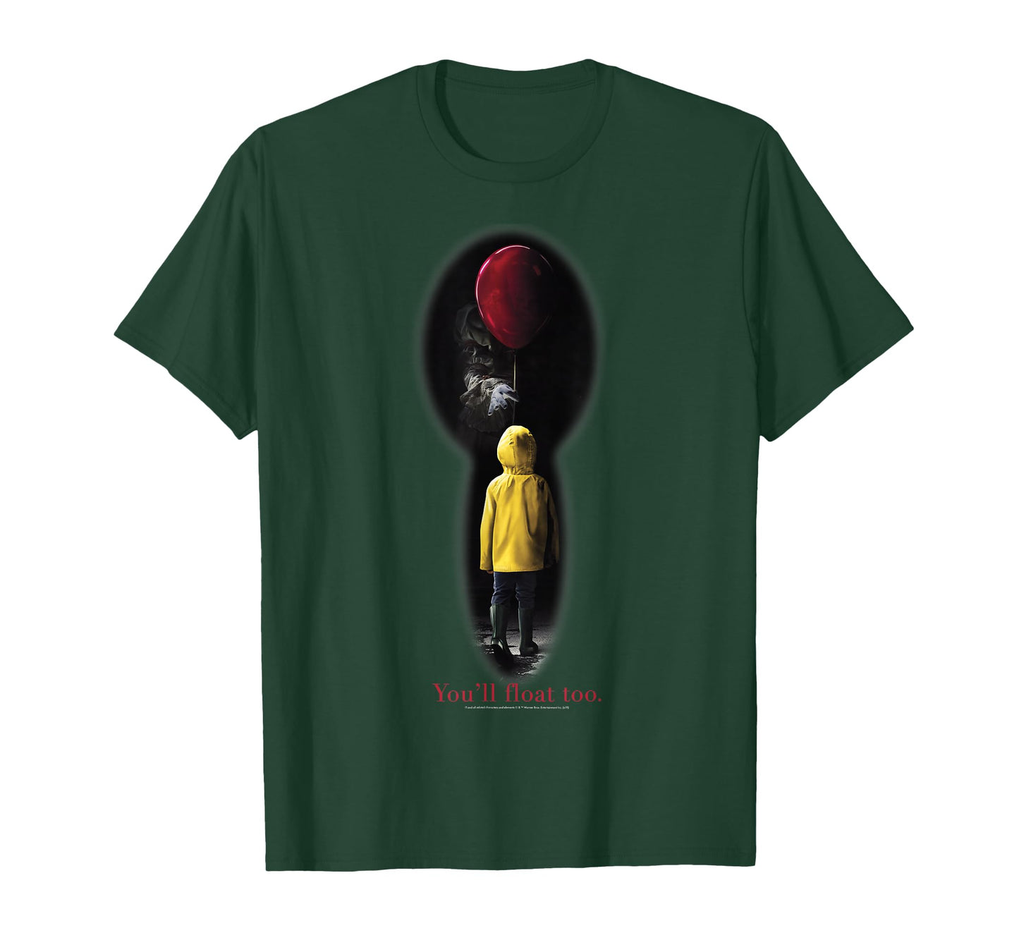 IT Movie Georgie Red Balloon You'll Float Too T-Shirt