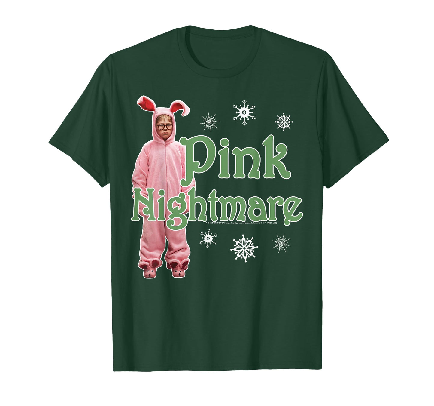 A Christmas Story Pink Nightmare T-Shirt
