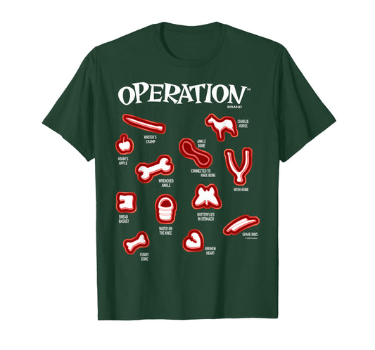 Operation Classic Icon & Game Pieces T-Shirt