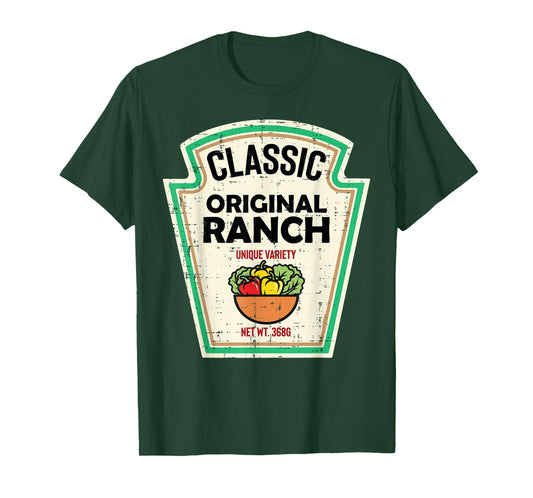 Halloween Original Ranch Food Matching Costume Men Women Kid T-Shirt