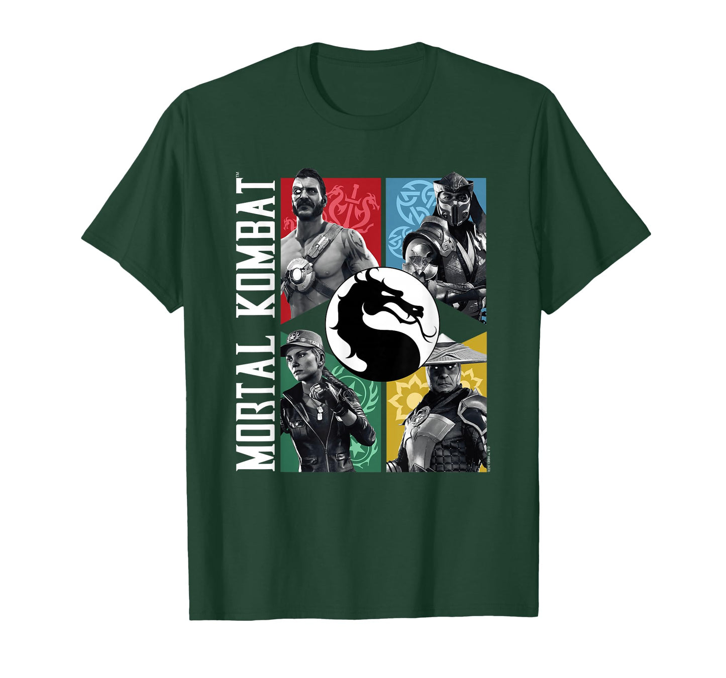 Mortal Kombat - Character Grid T-Shirt