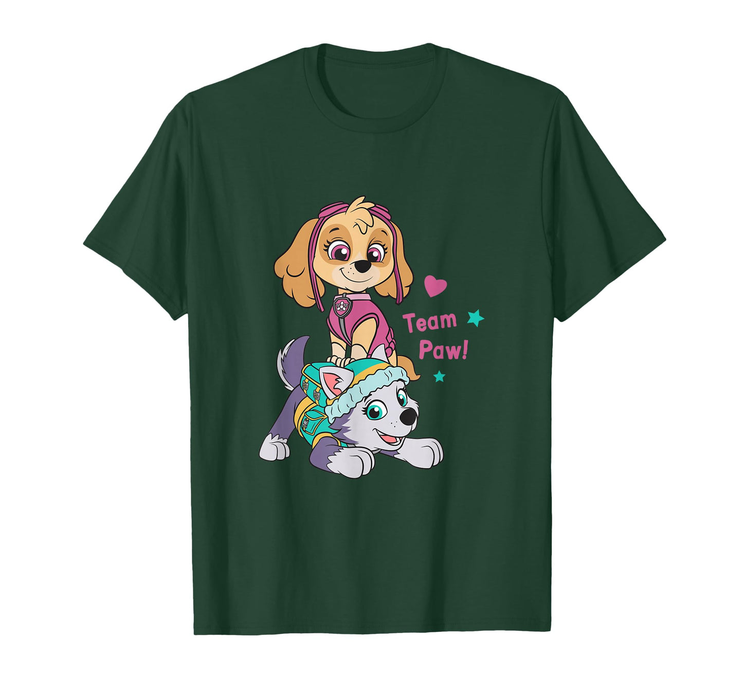 Paw Patrol Skye Everest Team Paw Friends Forever T-Shirt