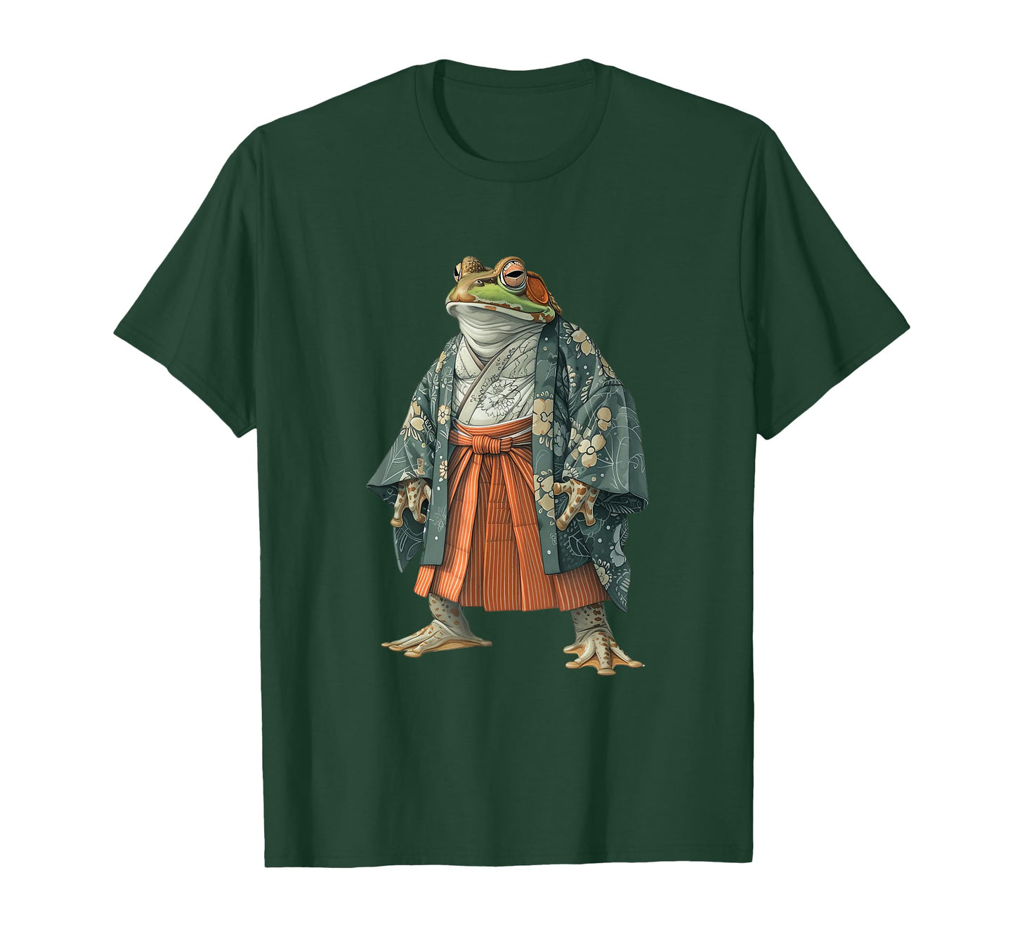 Frog in a Kimono - Japanese Frog T-Shirt