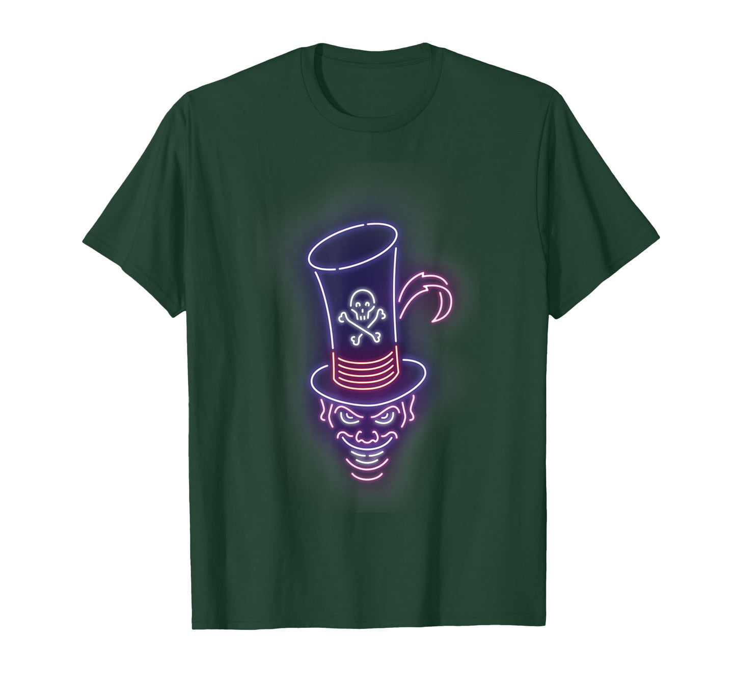 Disney Princess and The Frog Neon Dr. Facilier Graphic Tee T-Shirt