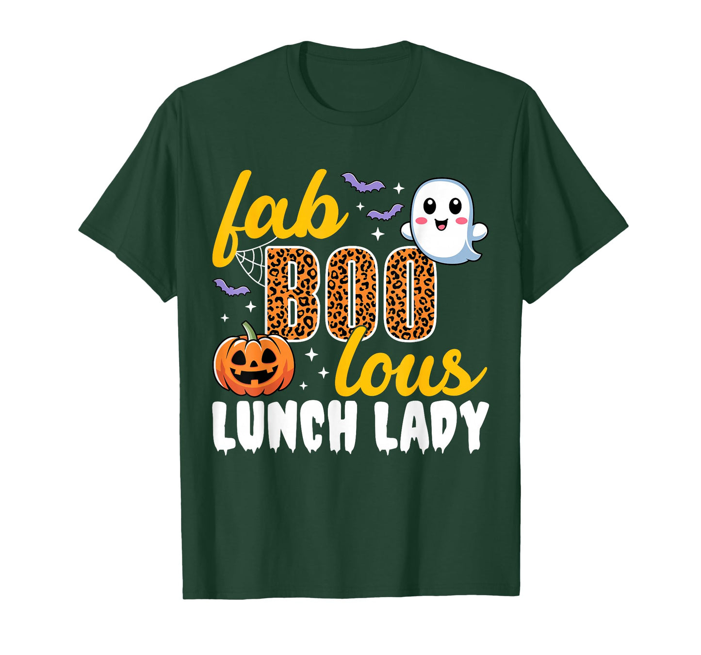 Lunch Lady Halloween Faboolous Lunch Ladies Cafeteria Crew T-Shirt