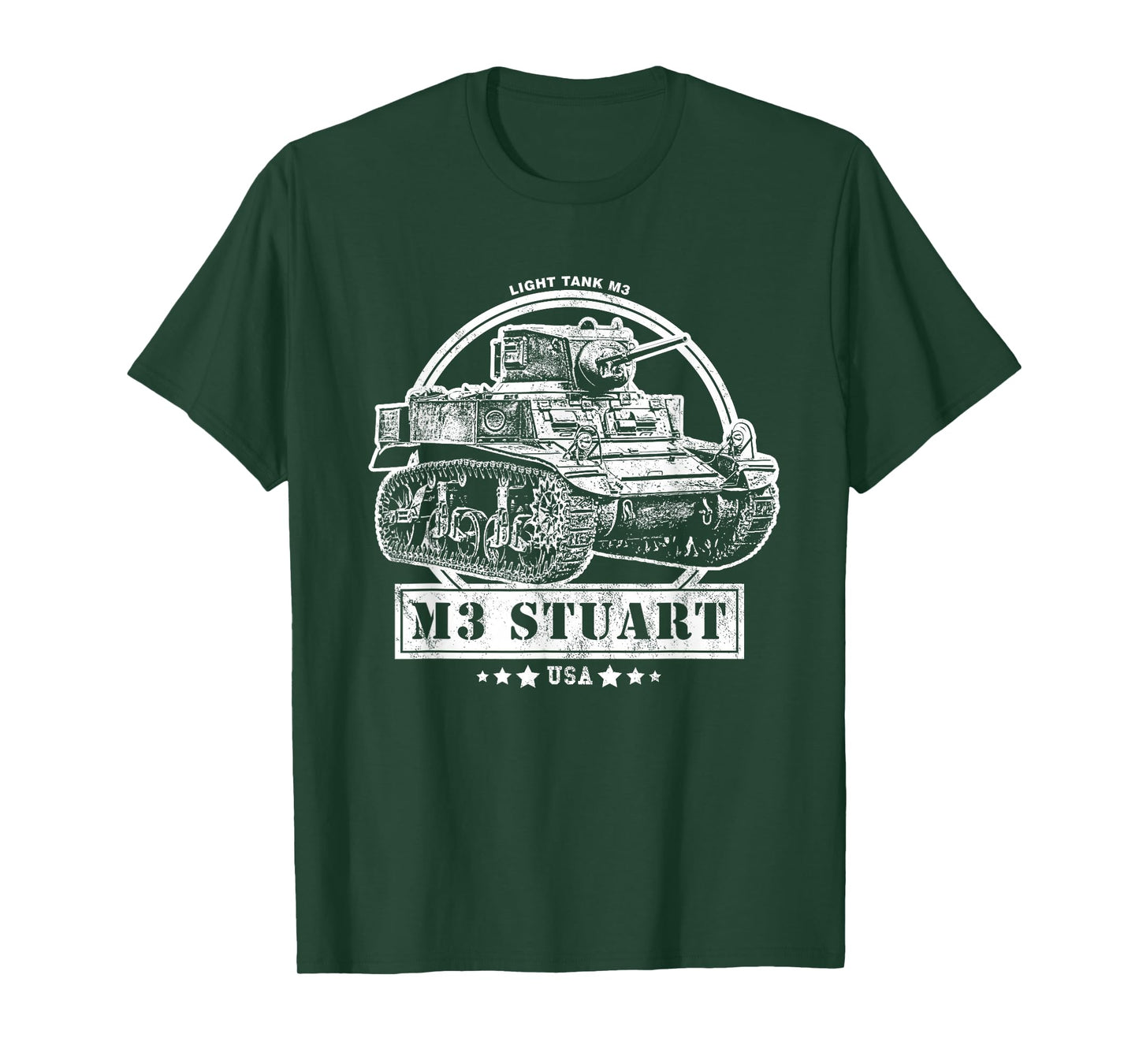 M3 Stuart - WW2 Tank T-Shirt