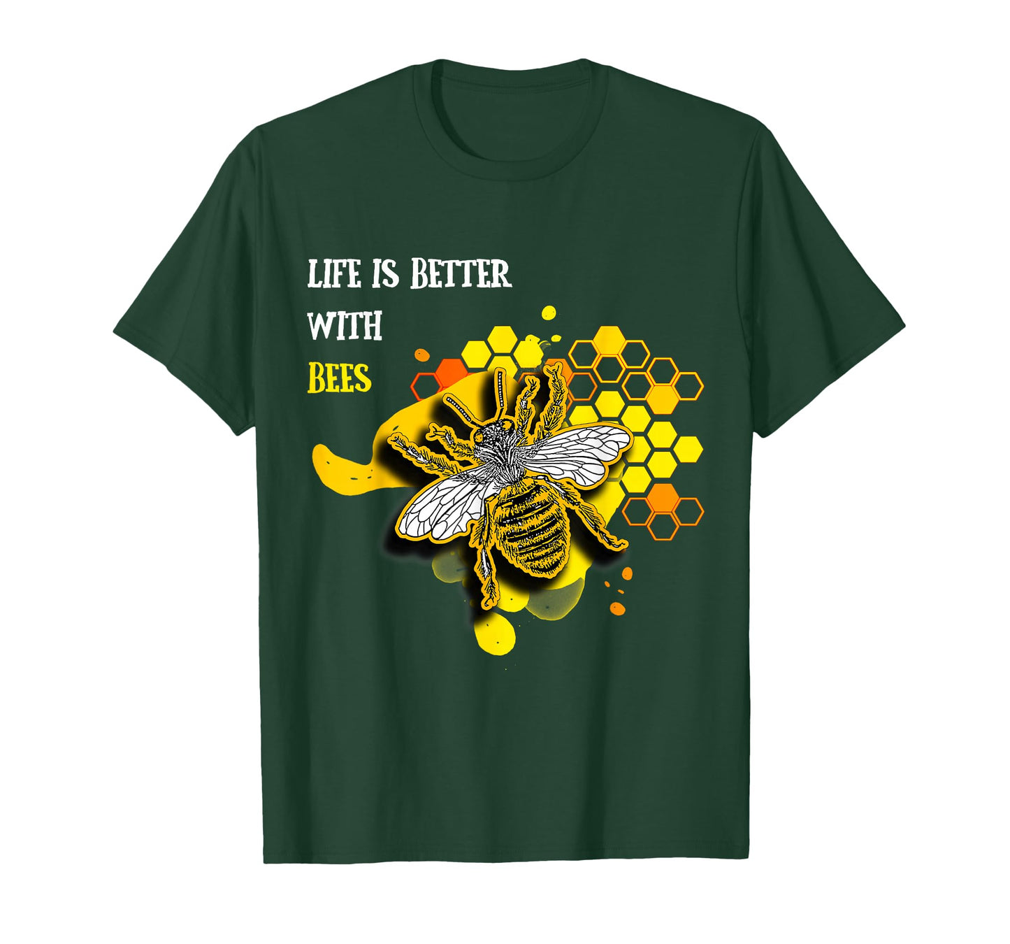 Das Leben ist besser mit Bienen Gift Fun T-Shirt