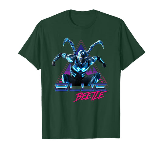 Blue Beetle Movie Leaping Triangle T-Shirt