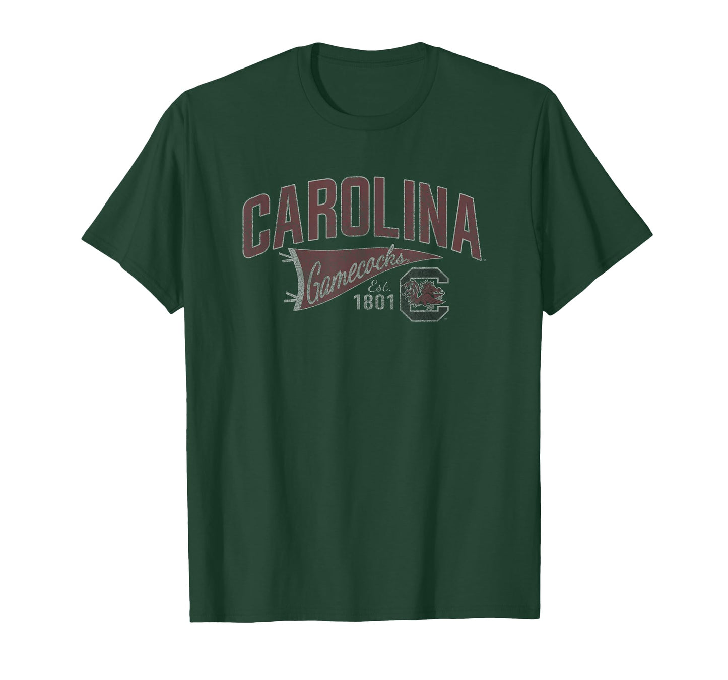 South Carolina Gamecocks Vintage Pennant Dark Heather T-Shirt