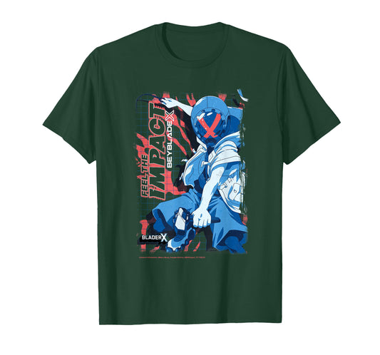 Beyblade X Jaxon Blader X Feel The Impact T-Shirt