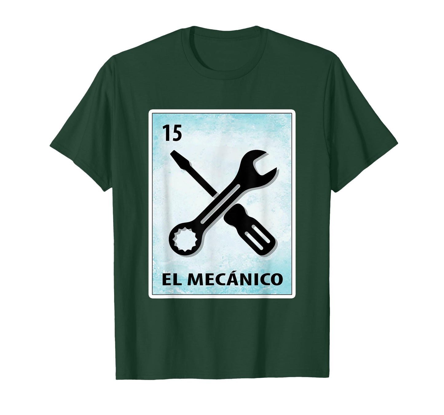 El Mecanico Mexican Mechanic Cards T-Shirt