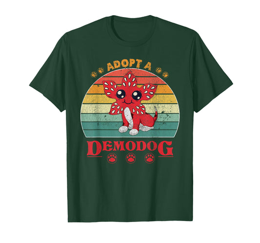 Adopt a demodog funny dog lovers T-Shirt