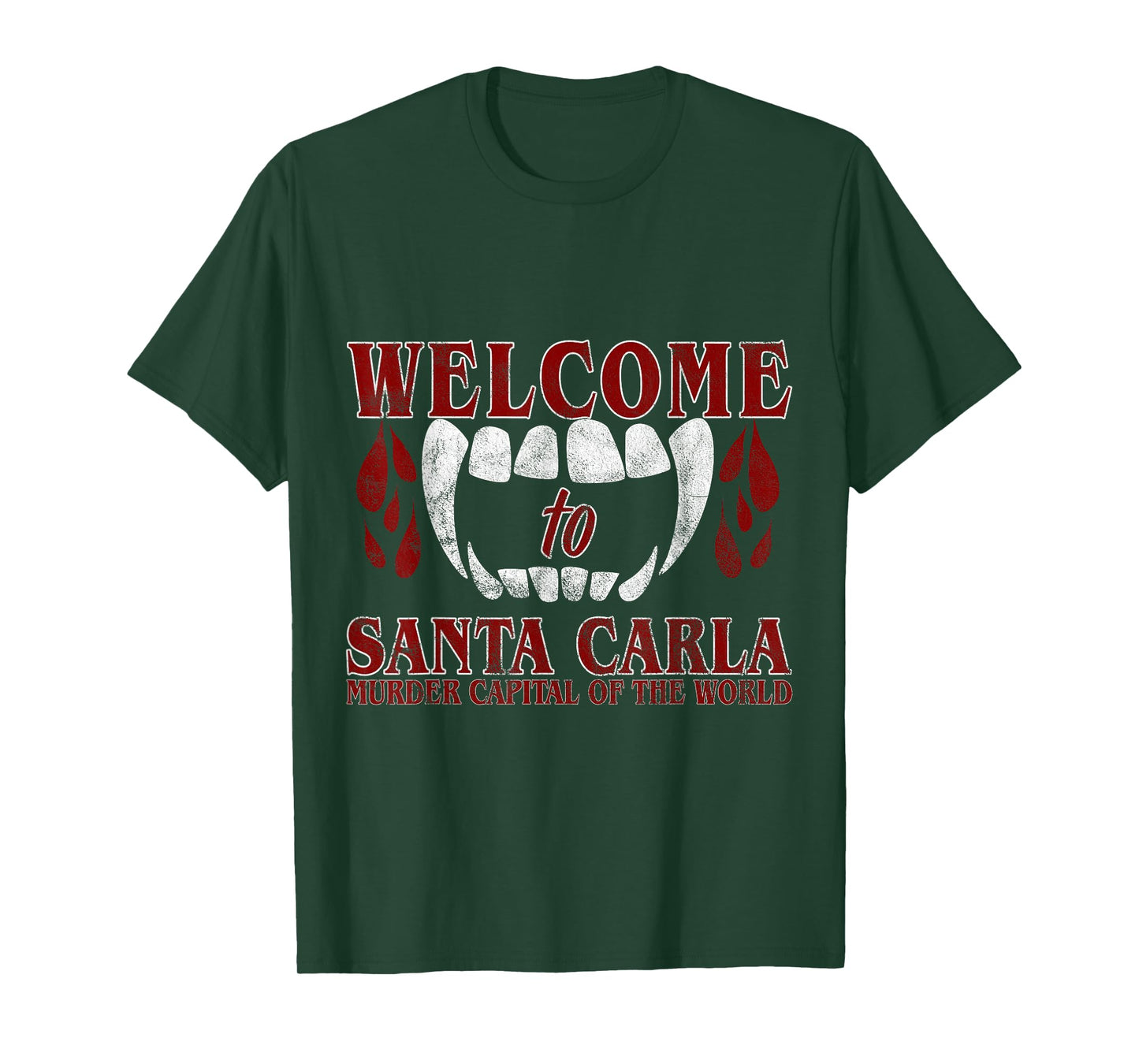 Welcome To Santa Carla Gift for cult horror movie fans T-Shirt