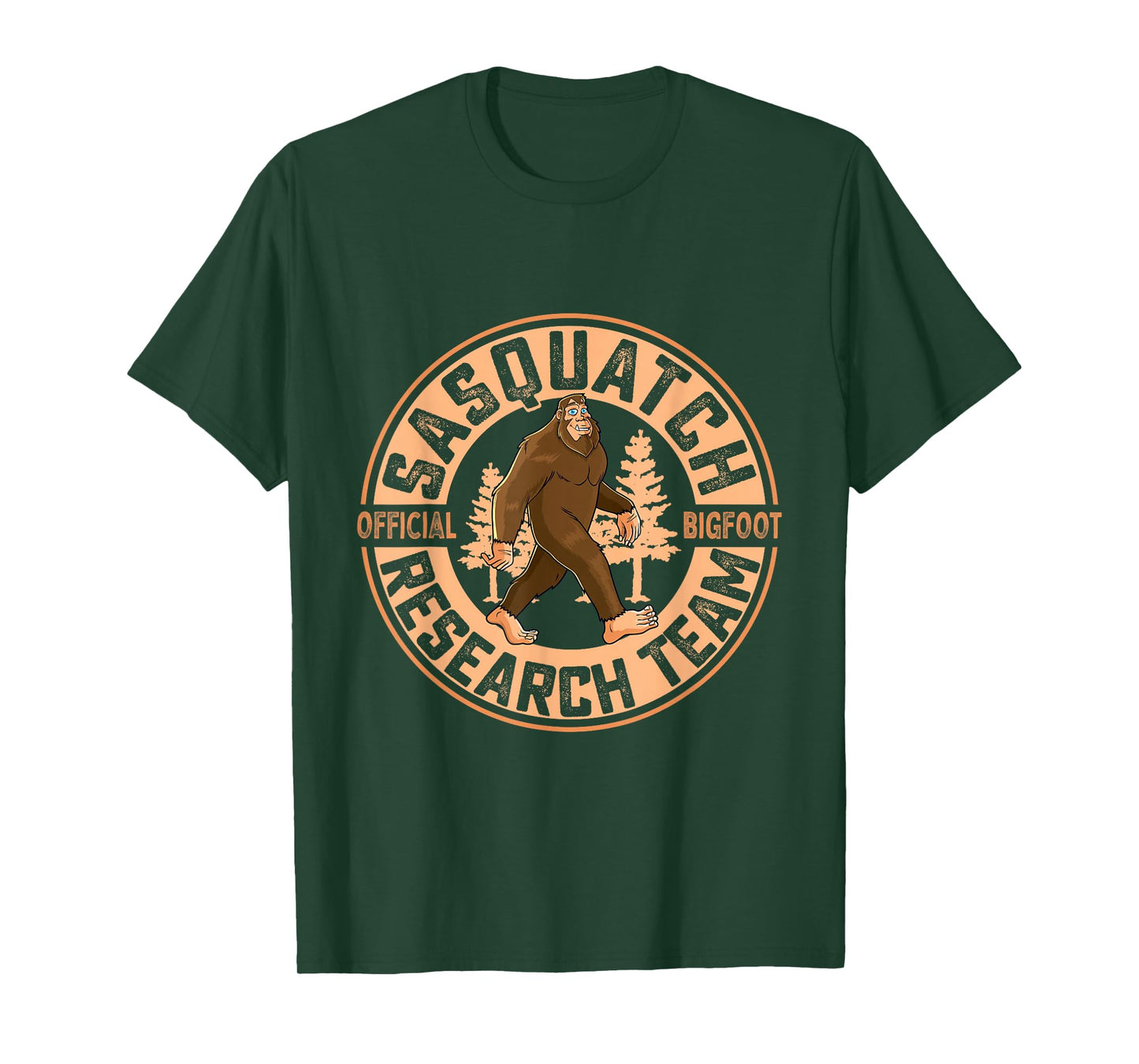 Sasquatch Official Bigfoot Research Team Men Women Kids T-Shirt