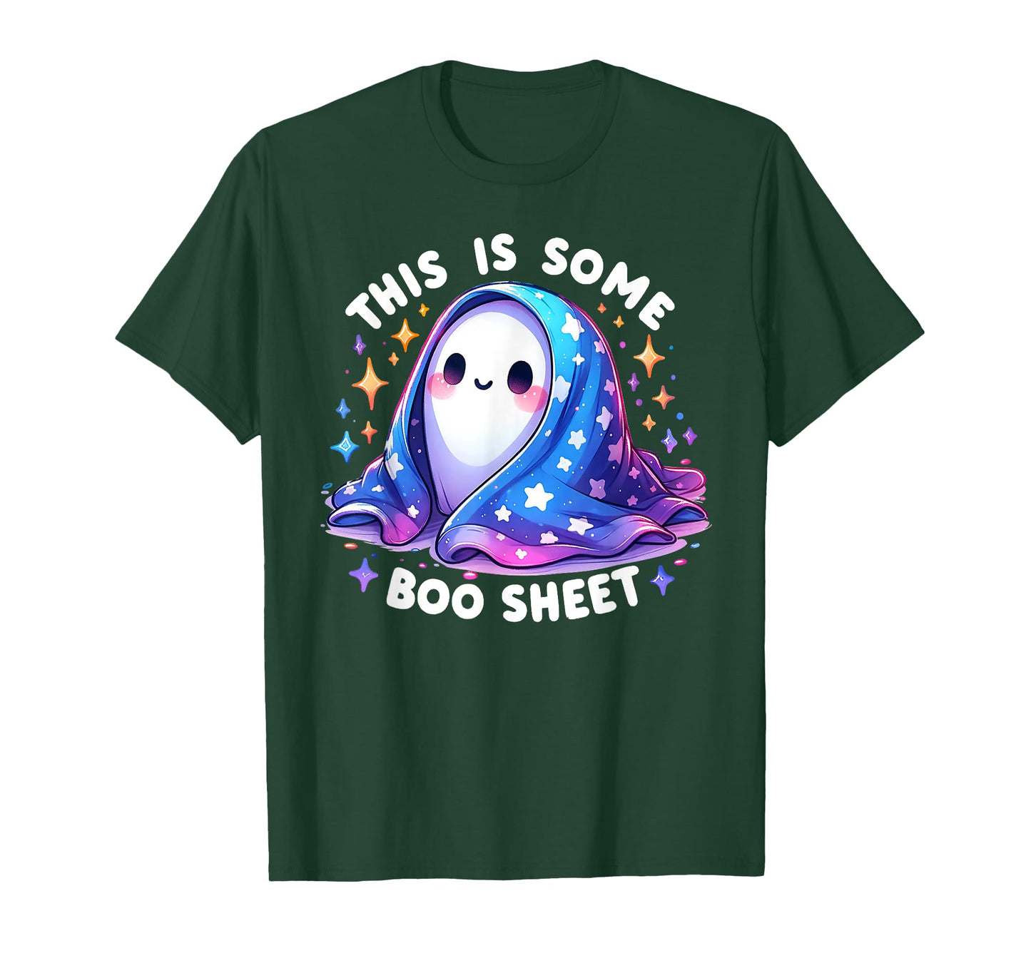This Is Some Boo Sheet Funny Ghost Spooky Season Halloween T-Shirt