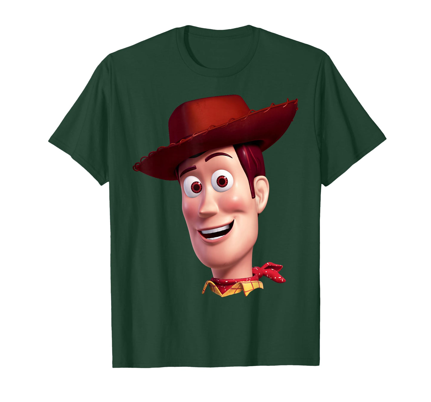 Disney Pixar Toy Story Woody Big Face T-Shirt