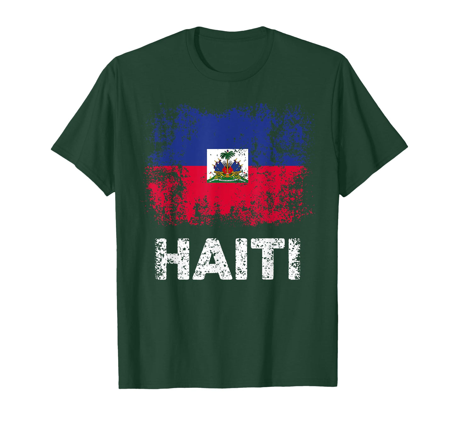 Haiti Flag Shirt Men Women Kids Patriotic Haitian Flag T-Shirt