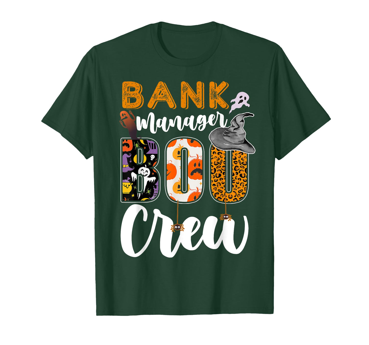 Bank Manager Boo Crew Halloween Matching Banker T-Shirt