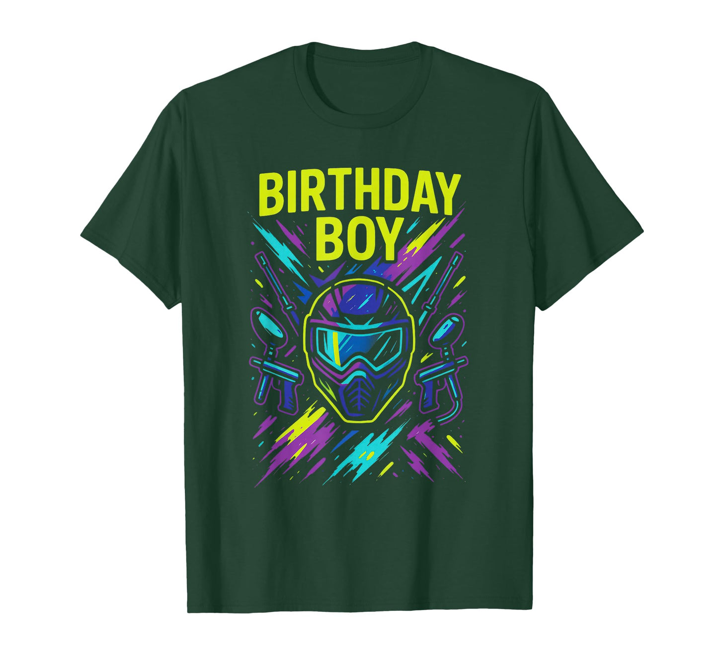 Birthday BOY - Paintball Fun Game Sports T-Shirt