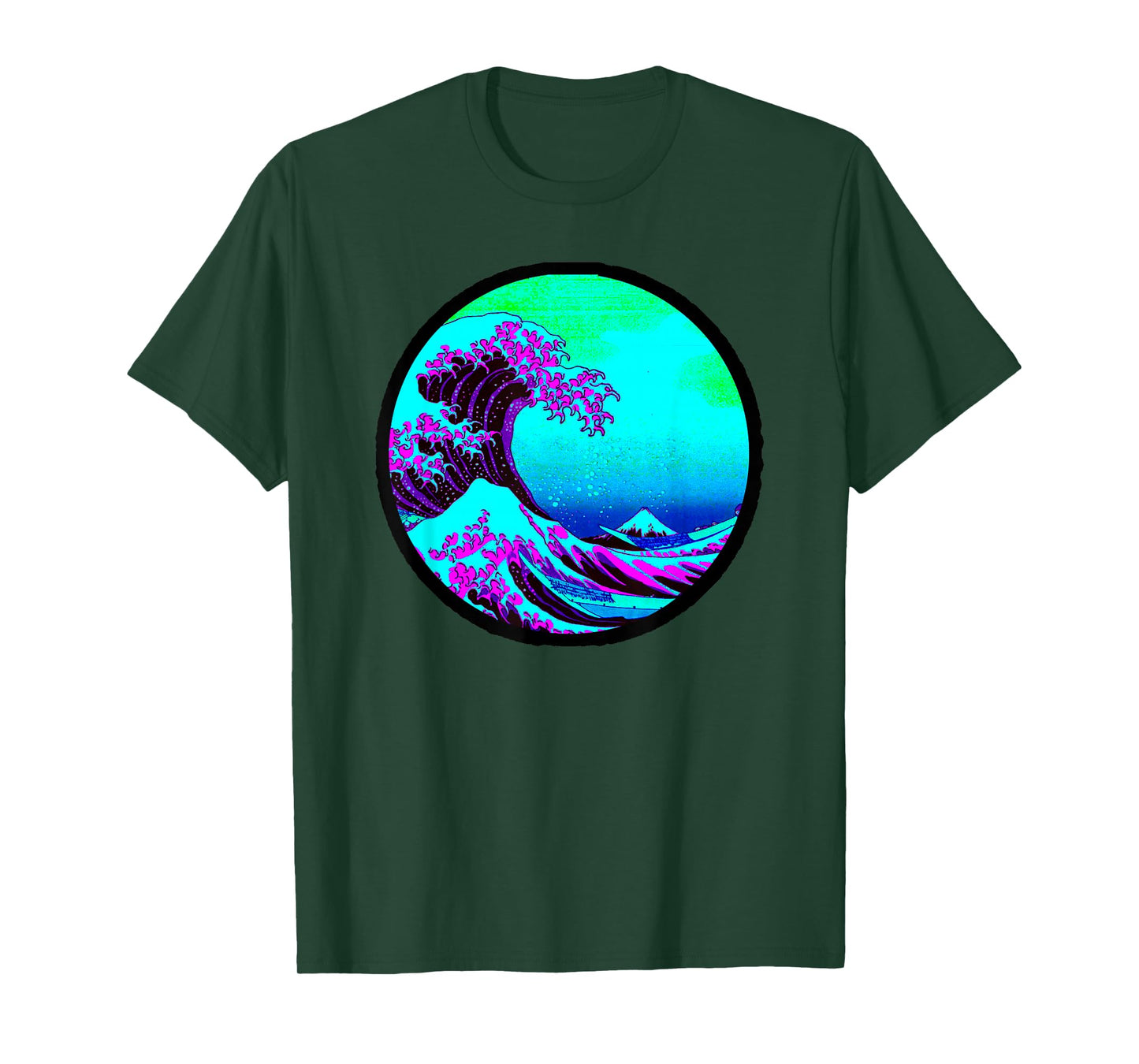 Wave of Kanagawa Japanese Retro Print Ukiyo-e Artist Hokusai T-Shirt