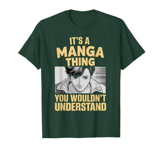 A Manga Thing Otaku Manga Reader Manhwa Kawaii Anime T-Shirt