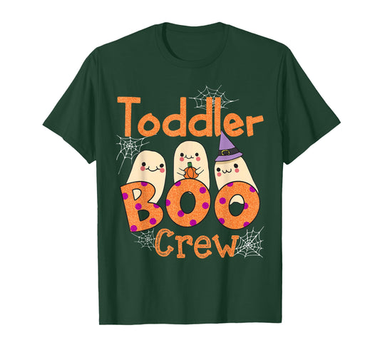 Toddler Daycare Boo Crew Cute Halloween Costume Ghost School T-Shirt