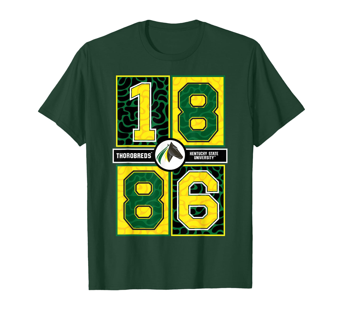 Kentucky State University - KSU Thorobreds Concrete Date T-Shirt